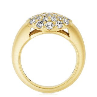 Dome Ring, Bold in 14kt Yellow Gold