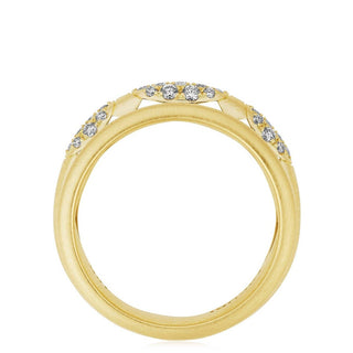 360° Stacked Ring in 14kt Yellow Gold