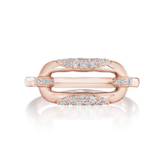 Link Ring in 14kt Rose Gold