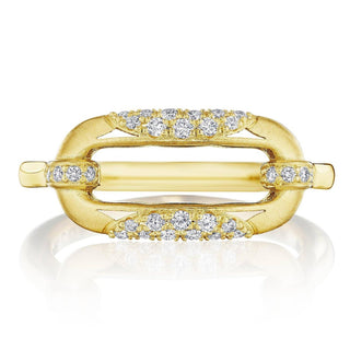 Link Ring in 14kt Yellow Gold
