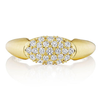 Dome Ring, Petite in 14kt Yellow Gold