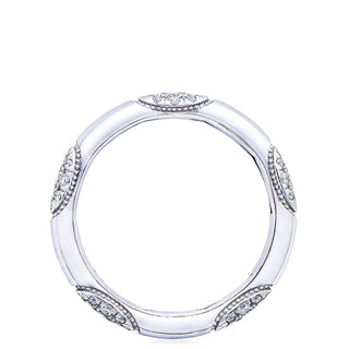 360° Foundation Ring, 3mm in 14kt White Gold