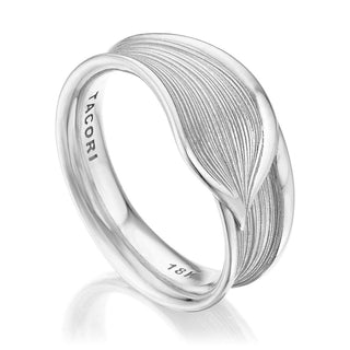 Petal Ring in 14kt White Gold