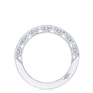 Channel Set Wedding Band