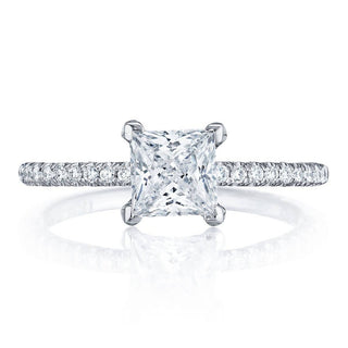 Princess Solitaire Engagement Ring