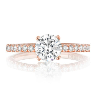 Round Solitaire Engagement Ring