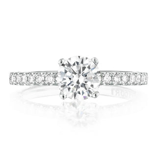 Round Solitaire Engagement Ring