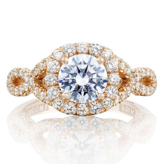Round Bloom Engagement Ring