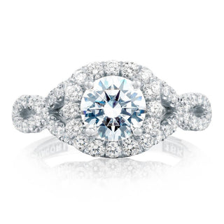 Round Bloom Engagement Ring