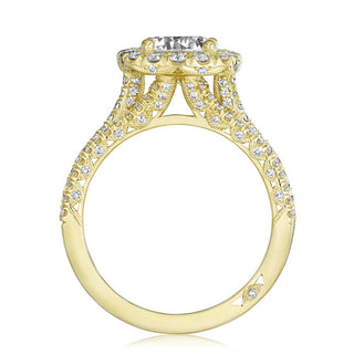 Round Bloom Engagement Ring