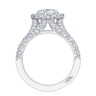 Round Bloom Engagement Ring