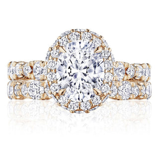 Oval Bloom Engagement Ring