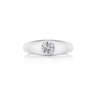 Domed Diamond Ring - 0.52ct
