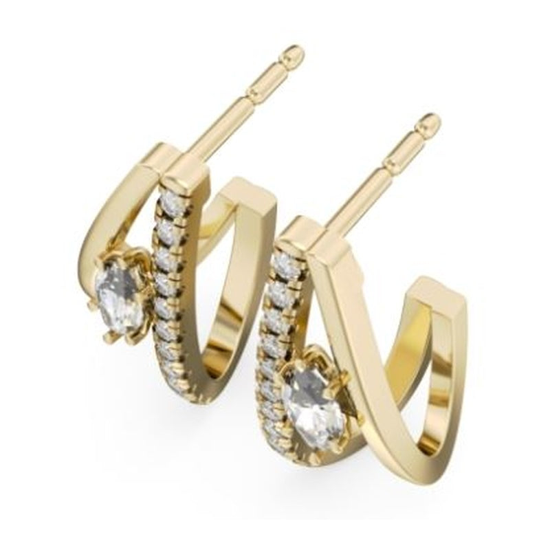 24=.19CTW LAB 10KY DROP STUD EARRINGS