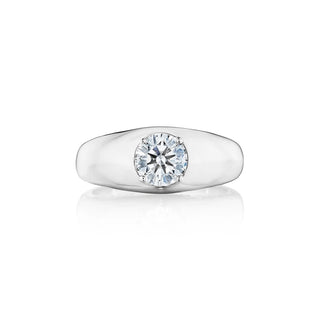Domed Diamond Ring - 1.02ct