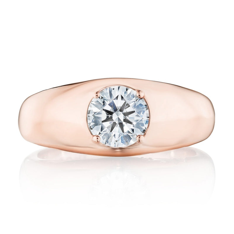 Domed Diamond Ring - 1.02ct