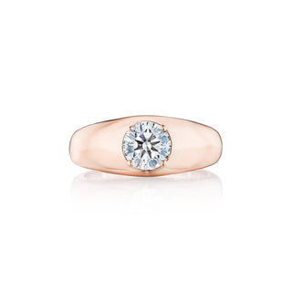 Domed Diamond Ring - 1.02ct