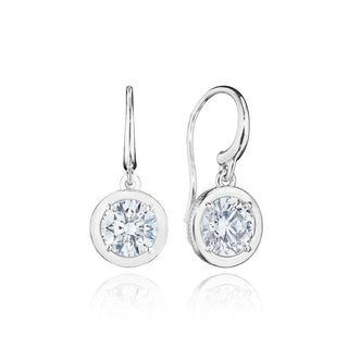 Diamond French Wire Earring - 2.08ct