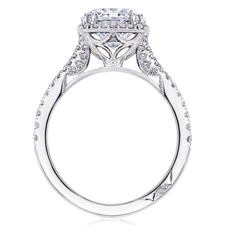 Round Bloom Engagement Ring