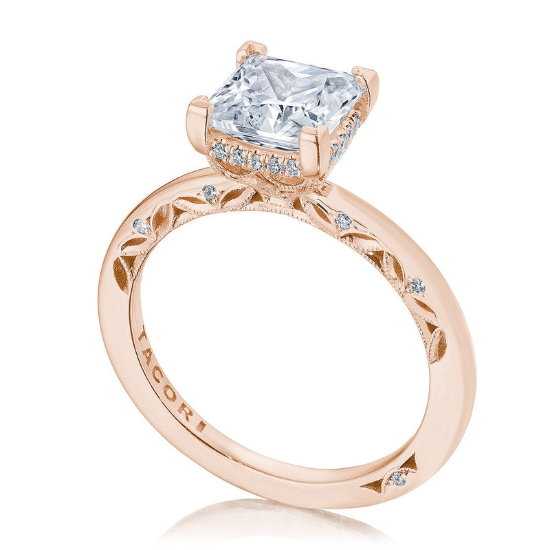Princess Solitaire Engagement Ring