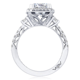 Emerald 3-Stone Engagement Ring