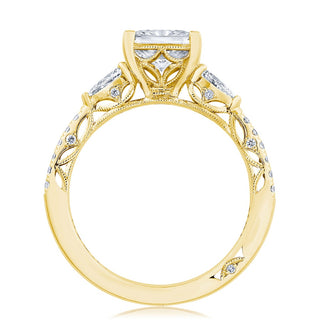 Princess 3-Stone Engagement Ring