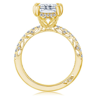 Emerald Solitaire Engagement Ring