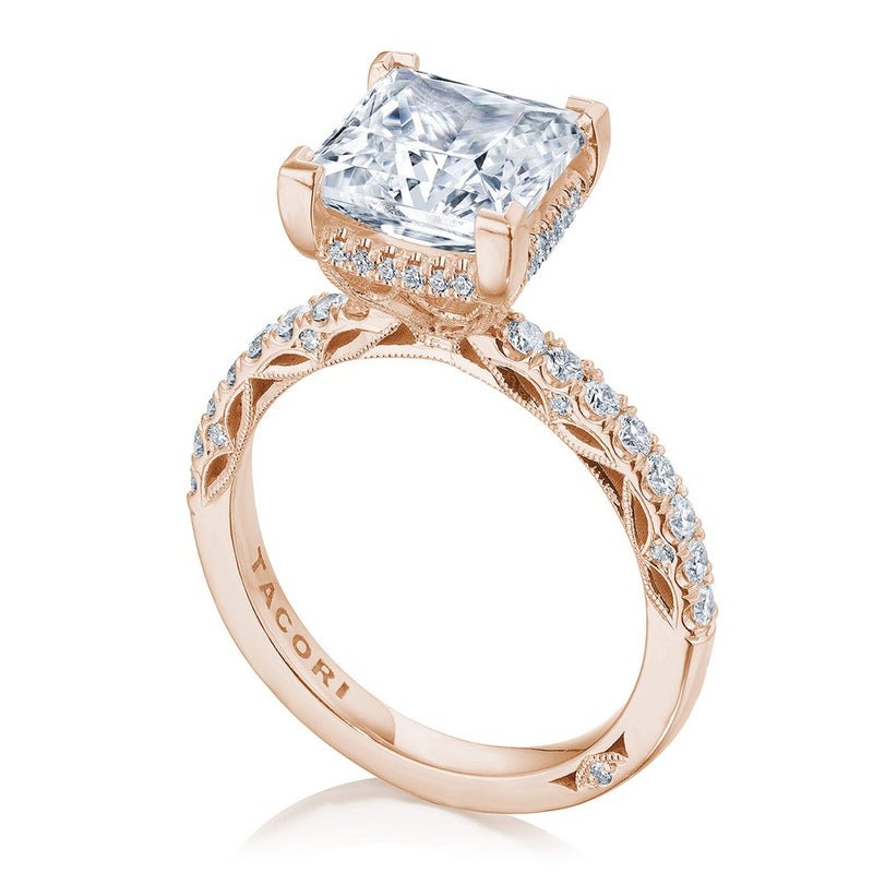 Princess Solitaire Engagement Ring