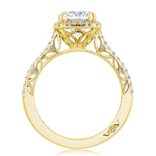 Cushion Bloom Engagement Ring