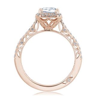 Emerald Bloom Engagement Ring