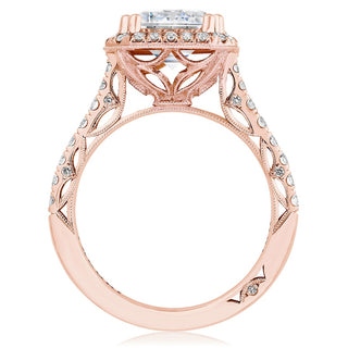 Emerald Bloom Engagement Ring