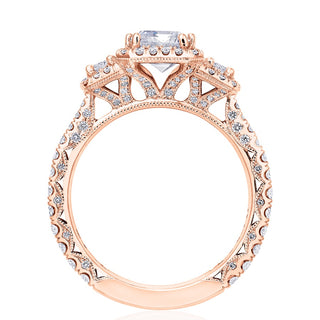 Emerald 3-Stone Engagement Ring