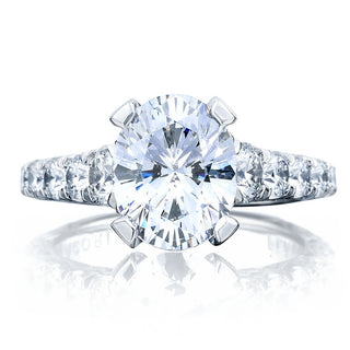 Oval Solitaire Engagement Ring