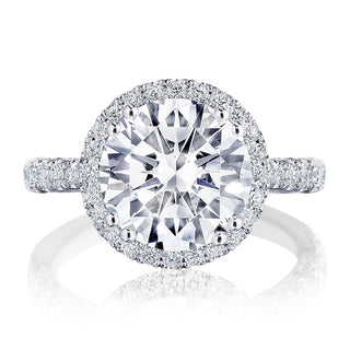 Cushion Bloom Engagement Ring