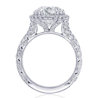 Cushion Bloom Engagement Ring