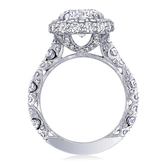 Round Bloom Engagement Ring