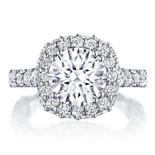 Round Bloom Engagement Ring