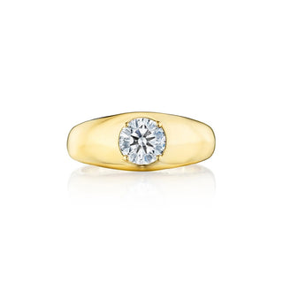 Domed Diamond Ring - 1.02ct