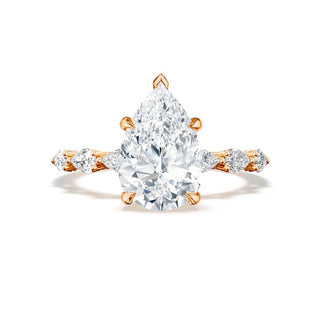 Pear Solitaire Engagement Ring