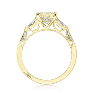 Princess 3-Stone Engagement Ring