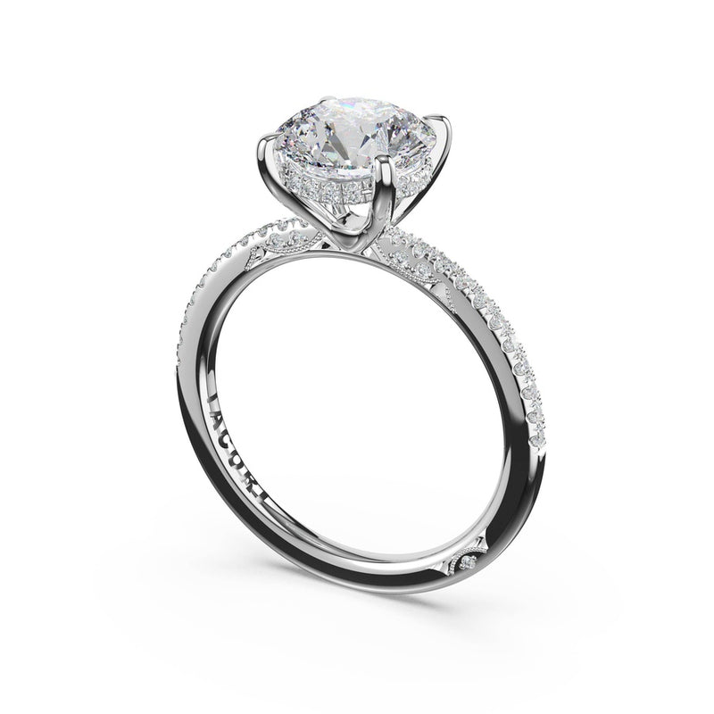 Round Solitaire Engagement Ring