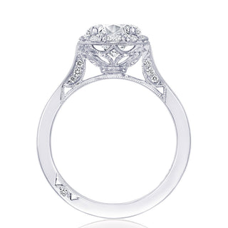 Round Bloom Engagement Ring