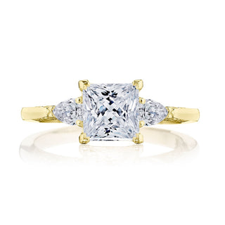 Princess 3-Stone Engagement Ring