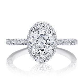 Round Bloom Engagement Ring
