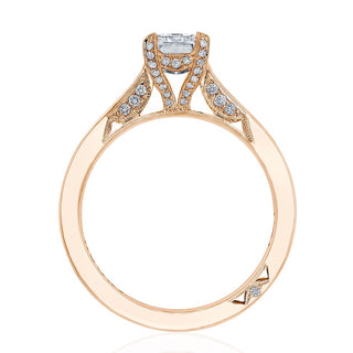Emerald Solitaire Engagement Ring