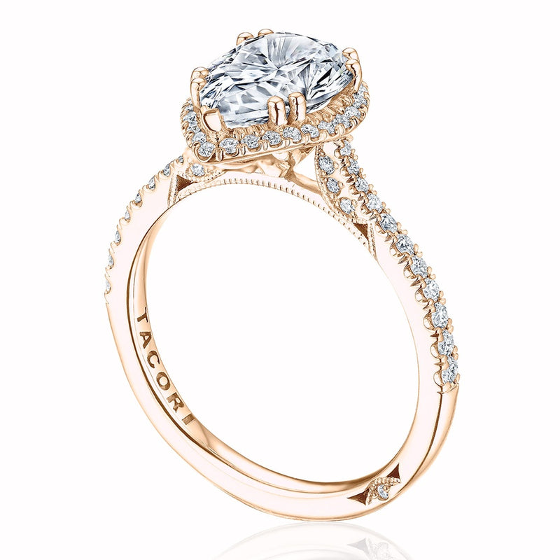Round Bloom Engagement Ring
