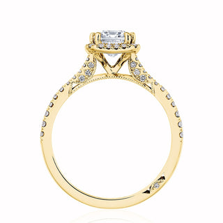 Emerald Bloom Engagement Ring