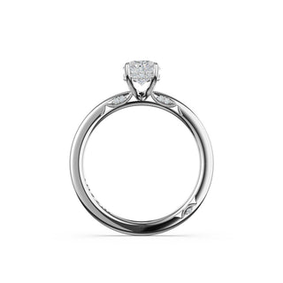 Oval Solitaire Engagement Ring