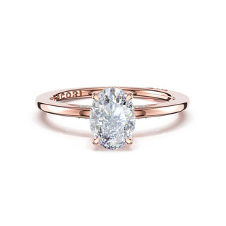 Oval Solitaire Engagement Ring