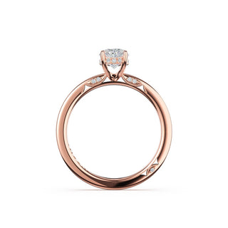 Oval Solitaire Engagement Ring